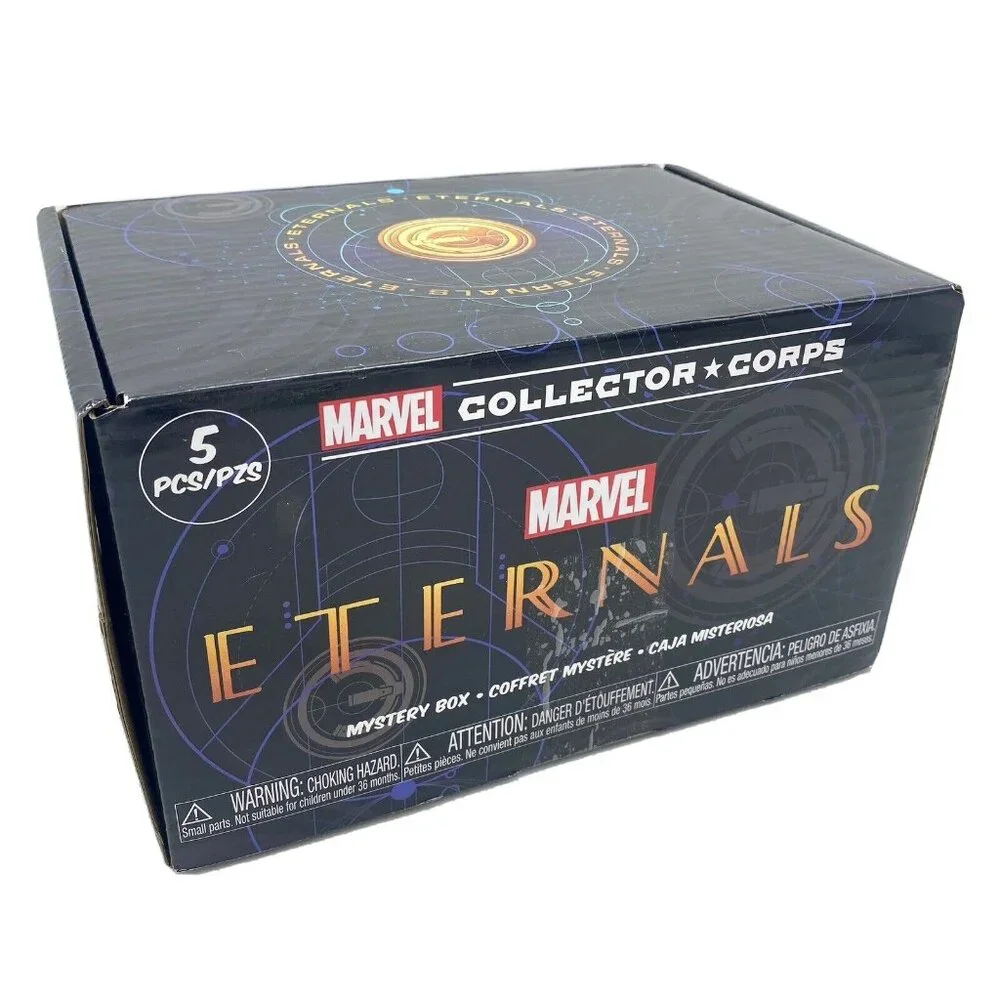 Funko Pop! Marvel Ikaris & Kingo Collector Corps Eternals Box T-Shirt Size L NEW